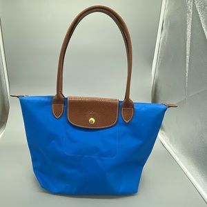 Longchamp Le Pilage Tote - Blue - Small